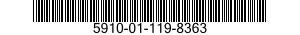 5910-01-119-8363  5910011198363 011198363