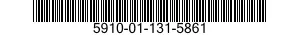 5910-01-131-5861 CAPACITOR,FIXED,ELECTROLYTIC 5910011315861 011315861