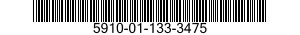 5910-01-133-3475 RETAINER,CAPACITOR 5910011333475 011333475
