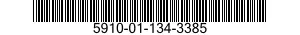 5910-01-134-3385 CAPACITOR,FIXED,MICA DIELECTRIC 5910011343385 011343385