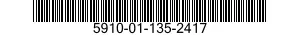 5910-01-135-2417  5910011352417 011352417