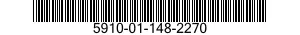 5910-01-148-2270 CAPACITOR 5910011482270 011482270