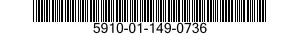 5910-01-149-0736 CAPACITOR,FIXED,CERAMICDIELECTR 5910011490736 011490736