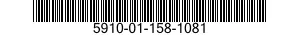 5910-01-158-1081  5910011581081 011581081