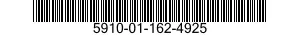 5910-01-162-4925 CAPACITOR,FIXED,ELECTROLYTIC 5910011624925 011624925