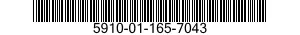5910-01-165-7043 CAPACITOR,FIXED,PLASTIC DIELECTRIC 5910011657043 011657043