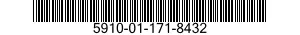 5910-01-171-8432 CAPACITOR,FIXED,ELECTROLYTIC 5910011718432 011718432