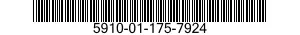 5910-01-175-7924  5910011757924 011757924