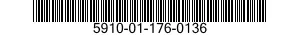 5910-01-176-0136  5910011760136 011760136
