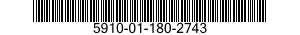 5910-01-180-2743 CAPACITOR,FIXED,ELECTROLYTIC 5910011802743 011802743
