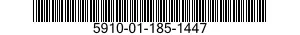 5910-01-185-1447  5910011851447 011851447