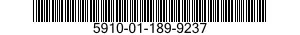 5910-01-189-9237  5910011899237 011899237