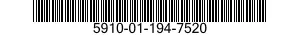 5910-01-194-7520 CAPACITOR,FIXED,ELECTROLYTIC 5910011947520 011947520