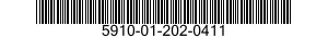 5910-01-202-0411 ROTOR,CAPACITOR 5910012020411 012020411