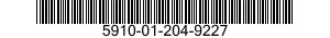 5910-01-204-9227 CAPACITOR,VARIABLE 5910012049227 012049227