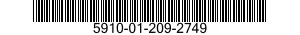 5910-01-209-2749 CAPACITOR,FIXED,ELECTROLYTIC 5910012092749 012092749