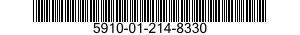 5910-01-214-8330 CAPACITOR,FIXED,PLASTIC DIELECTRIC 5910012148330 012148330