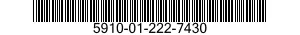 5910-01-222-7430  5910012227430 012227430