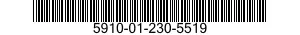 5910-01-230-5519  5910012305519 012305519
