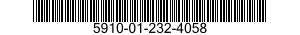 5910-01-232-4058 CAPACITOR,FIXED,ELECTROLYTIC 5910012324058 012324058
