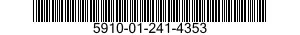 5910-01-241-4353 CAPACITOR,FIXED,METALLIZED,PAPER-PLASTIC DIELECTRIC 5910012414353 012414353