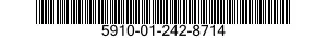 5910-01-242-8714 CAPACITOR,FIXED,PAPER DIELECTRIC 5910012428714 012428714