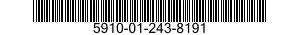 5910-01-243-8191 CAPACITOR,FIXED,CERAMIC DIELECTRIC 5910012438191 012438191