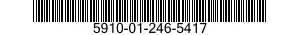 5910-01-246-5417 CAPACITOR,FIXED,ELECTROLYTIC 5910012465417 012465417
