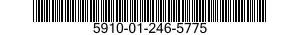 5910-01-246-5775  5910012465775 012465775