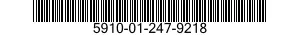 5910-01-247-9218  5910012479218 012479218