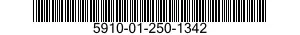 5910-01-250-1342 CAPACITOR,FIXED,METALLIZED,PAPER-PLASTIC DIELECTRIC 5910012501342 012501342