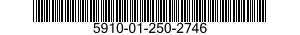 5910-01-250-2746  5910012502746 012502746