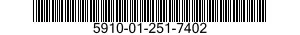 5910-01-251-7402 CAPACITOR,FIXED,ELECTROLYTIC 5910012517402 012517402
