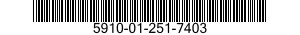 5910-01-251-7403 CAPACITOR,FIXED,ELECTROLYTIC 5910012517403 012517403