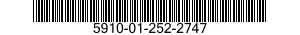 5910-01-252-2747  5910012522747 012522747