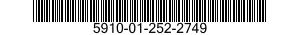 5910-01-252-2749 CAPACITOR,FIXED,ELECTROLYTIC 5910012522749 012522749