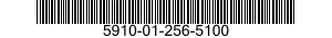 5910-01-256-5100 CAPACITOR,FIXED,CERAMIC DIELECTRIC 5910012565100 012565100