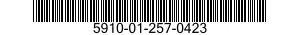5910-01-257-0423  5910012570423 012570423