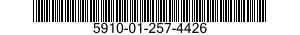 5910-01-257-4426 RETAINER,CAPACITOR 5910012574426 012574426