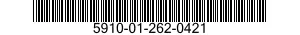 5910-01-262-0421 CAPACITOR,VARIABLE,GLASS DIELECTRIC 5910012620421 012620421