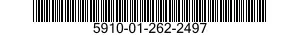 5910-01-262-2497 CAPACITOR,FIXED,CERAMIC DIELECTRIC 5910012622497 012622497