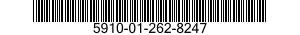 5910-01-262-8247  5910012628247 012628247