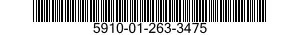 5910-01-263-3475 CAPACITOR,FIXED,ELECTROLYTIC 5910012633475 012633475
