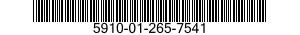 5910-01-265-7541 CAPACITOR,FIXED,PLASTIC DIELECTRIC 5910012657541 012657541