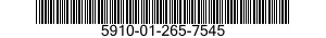 5910-01-265-7545 CAPACITOR,FIXED,PLASTIC DIELECTRIC 5910012657545 012657545