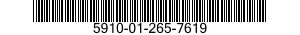 5910-01-265-7619 CAPACITOR,FIXED,METALLIZED,PAPER-PLASTIC DIELECTRIC 5910012657619 012657619