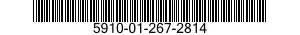 5910-01-267-2814 CAPACITOR,FIXED,PLASTIC DIELECTRIC 5910012672814 012672814