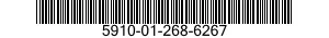 5910-01-268-6267 CAPACITOR 5910012686267 012686267