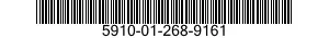 5910-01-268-9161 CAPACITOR,FIXED,CERAMIC DIELECTRIC 5910012689161 012689161
