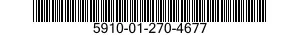 5910-01-270-4677  5910012704677 012704677